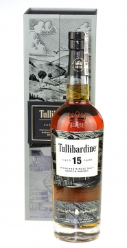 Tullibardine 15 YO Scotch Whisky - 43% /0,7L + Etui 