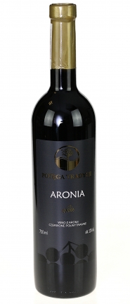 Wino Potęga Tradycji Aronia Półwytrawne  0.75L /12%   
