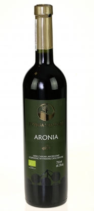 Wino Potęga Tradycji Aronia Wytrawne-Ekologiczne  0.75L /13%   