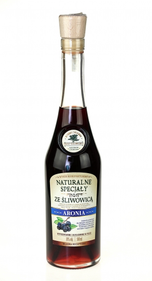 Naturalne Specjały ze Śliwowicą  --Aronia--   30% / 0,5L  