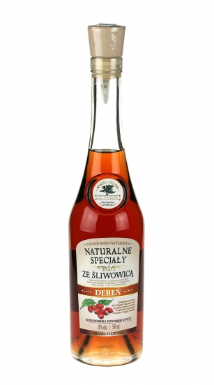 Naturalne Specjały ze Śliwowicą  --Dereń--   30% / 0,5L  