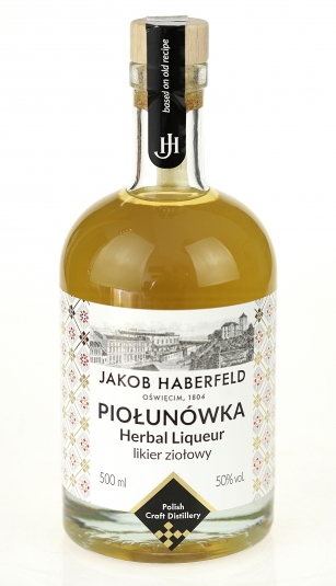 Jakob Haberfeld  ''Piołunówka''  50% / 0.5L + kartonik   