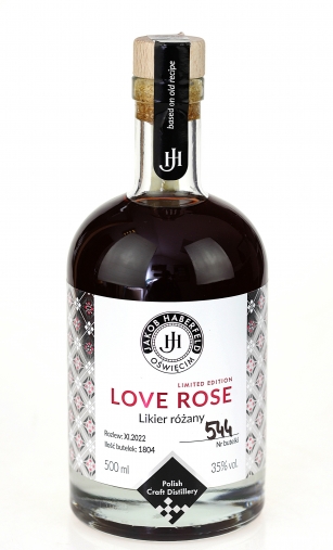 Jakob Haberfeld  ''Love Rose'' Limited Edition  35% / 0.5L + kartonik    