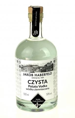 Jakob Haberfeld  ''Czysta Potato Vodka''   50% / 0.5L + kartonik  