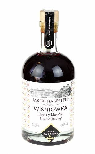 Jakob Haberfeld  Wiśniówka Cherry Liqueur  30% / 0.5L + kartonik   