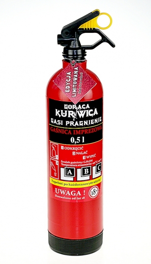 Wódka Czorno Kurnwica Rubin Gaśnica 40% 0,5l