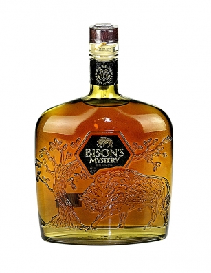 Bison's Mystery Brandy 0,7L 40% - białoruska brandy w kartoniku