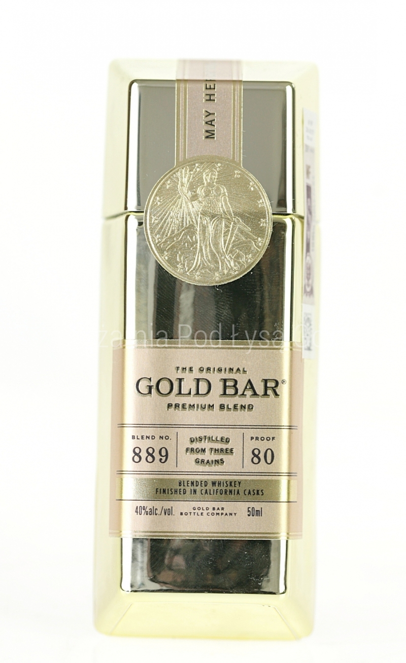 Whiskey Gold Bar 50ml /40% 