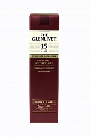 The Glenlivet 15YO Single Malt 0,7L + karton