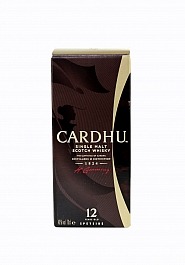 Whisky Cardhu 12 YO Single Malt 0,7L + kartonik