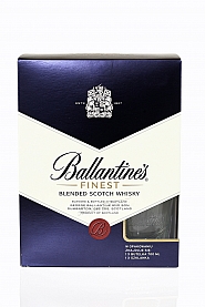 Ballantines Finest Blended Scotch Whisky 0,5L + szklanka
