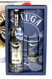 Beluga Noble Russian Vodka 0,7L + Szklanka