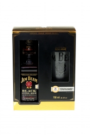 Jim Beam Black Extra Aged 0,7L + szklanka