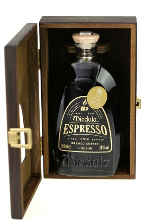 Miodula Espresso Brewed Coffee Liqueur 30% / 0.5L + Drewniany Box