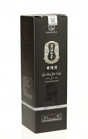 Tibet Single Malth  Jiu Hai Bu Gan 5 YO   42%/0.7L 