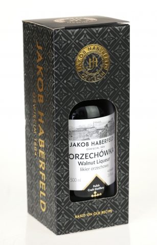 Jakob Haberfeld  ''Orzechówka''  36% / 0.5L + kartonik  