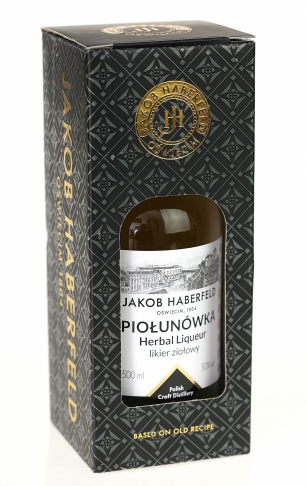 Jakob Haberfeld  ''Piołunówka''  50% / 0.5L + kartonik   