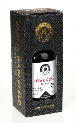 Jakob Haberfeld  ''Love Rose'' Limited Edition  35% / 0.5L + kartonik    