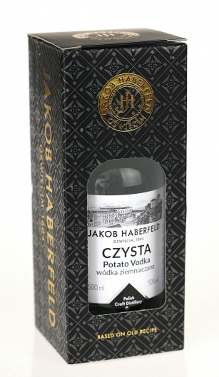 Jakob Haberfeld  ''Czysta Potato Vodka''   50% / 0.5L + kartonik  