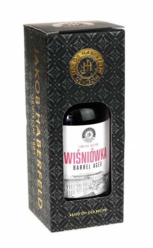 Jakob Haberfeld  ''Wiśniówka Barrel Aged '' Limited Edition  30% / 0.5L + kartonik   