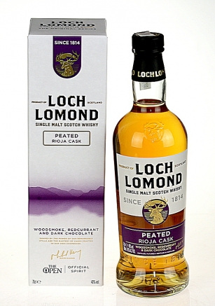 Whisky Loch Lomond Single Malt Scotch Peated Rioja Cask 40% 0,7l