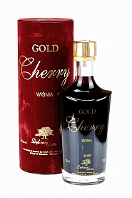 Wódka Dębowa Polska Gold Cherry 0,7 l Tuba