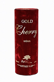 Wódka Dębowa Polska Gold Cherry 0,7 l Tuba