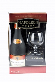 Brandy Napoleon Le Chevalier 0,7 l + kieliszek