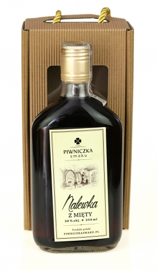 Nalewka Z Mięty ''Piwniczka Smaku''   30 % / 350 ml